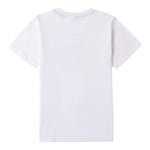 Sarabanda T-Shirt Girocollo Tinta Unita con Stampa per Bambino 0B602 BIANCO SARABANDA 