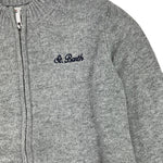 SAINT BARTH maglia tinta unita mezzo collo con zip Grigio per Bambino JEF0001 GRIGIO SAINT BARTH 