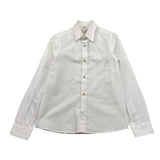 NEILL KATTER camicia tinta unita con colletto Bianco per Bambino VAR7 BIANCO NEILL KATTER 