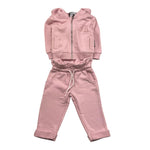 JOHN RICHMOND completo 2pz tinta unita felpa-pantalone Rosa per Neonata RIA25027CF ROSA JOHN RICHMOND 