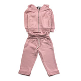 JOHN RICHMOND completo 2pz tinta unita felpa-pantalone Rosa per Neonata RIA25027CF ROSA JOHN RICHMOND 