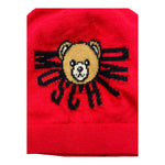 MOSCHINO cappello tinta unita con stampa Rosso per Neonato MUX05K ROSSO MOSCHINO 