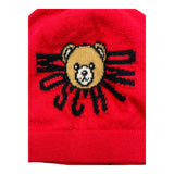 MOSCHINO cappello tinta unita con stampa Rosso per Neonato MUX05K ROSSO MOSCHINO 