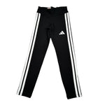 Adidas Leggins Tinta Unita con Logo per Bambina JD6473 NERO Adidas 