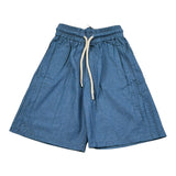 Duepuntozero Bermuda Tinta Unita con Elastico In Vita per Neonato BMBD3N BLU DUEPUNTOZERO 