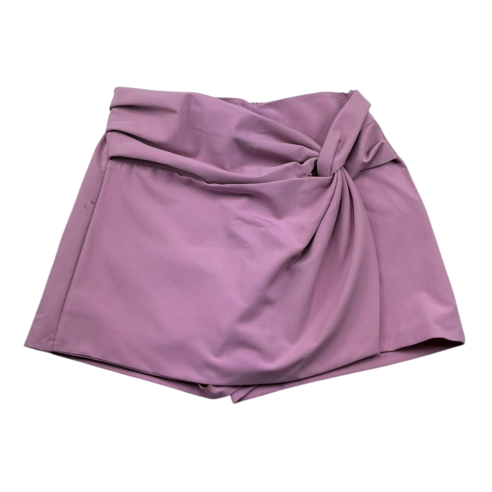 Please Short Tinta Unita Modello Gonna per Bambina RE05132G73X ROSA PLEASE 