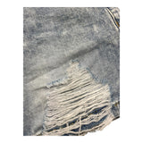 Met Salopete Tinta Unita con Short In Denim per Bambina ME218 AZZURRO MET 