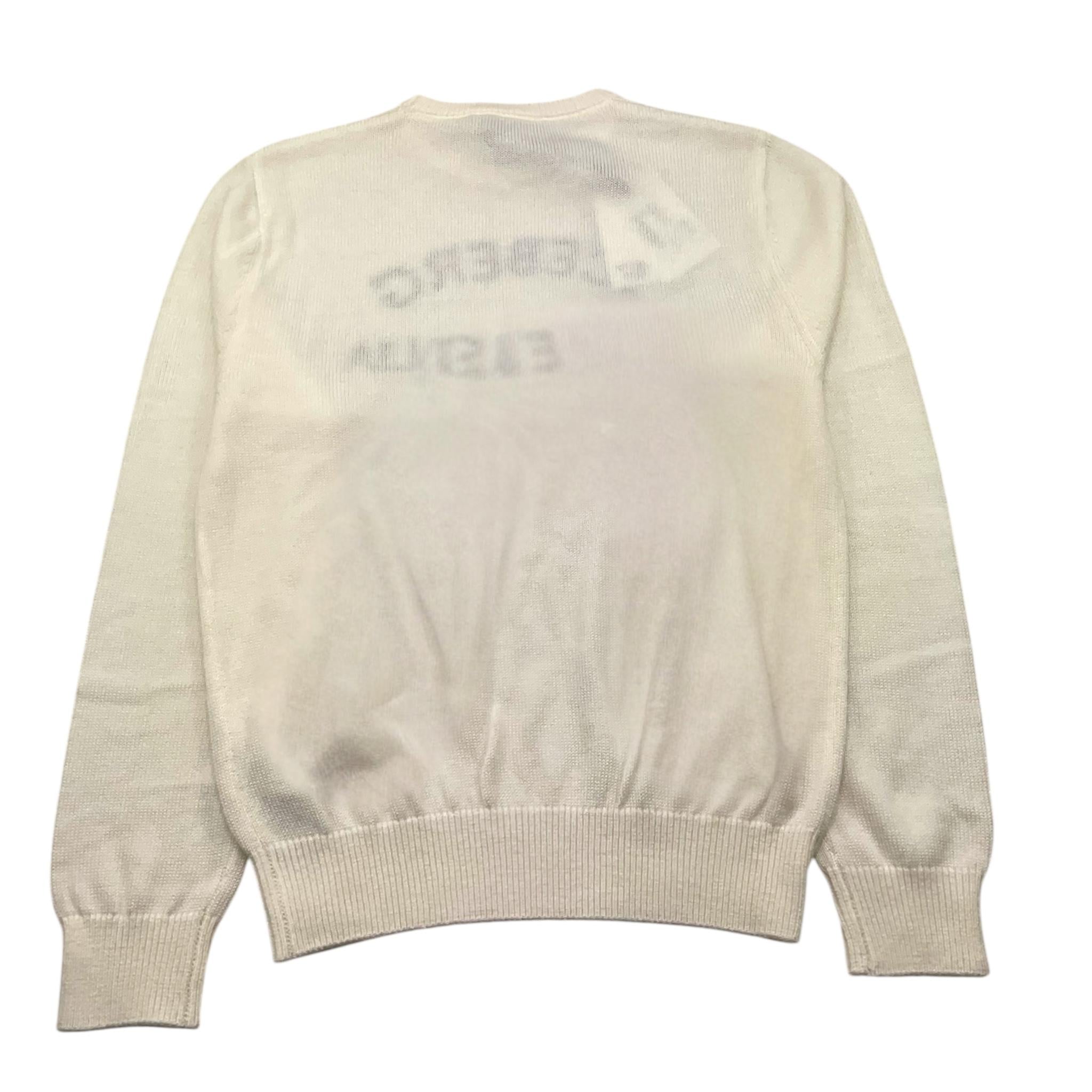 ICEBERG maglia girocollo tinta unita con logo Panna per Bambino MGICE5317J PANNA ICEBERG 