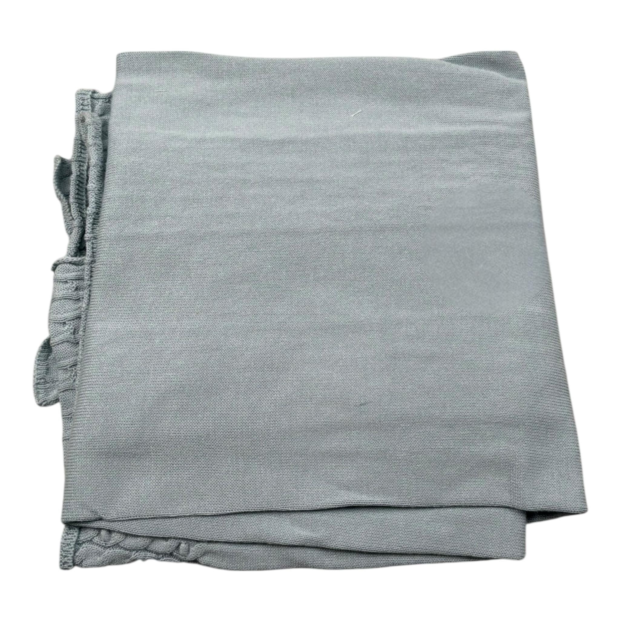 Wedoble Coperta Tinta Unita con Trafori per Neonato V2503306A AZZURRO WEDOBLE 