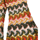 La Stupenderia Pantalone Ricami In Contrasto Modello Zampa per Neonata TJPN94X MULTICOLOR LA STUPENDERIA 