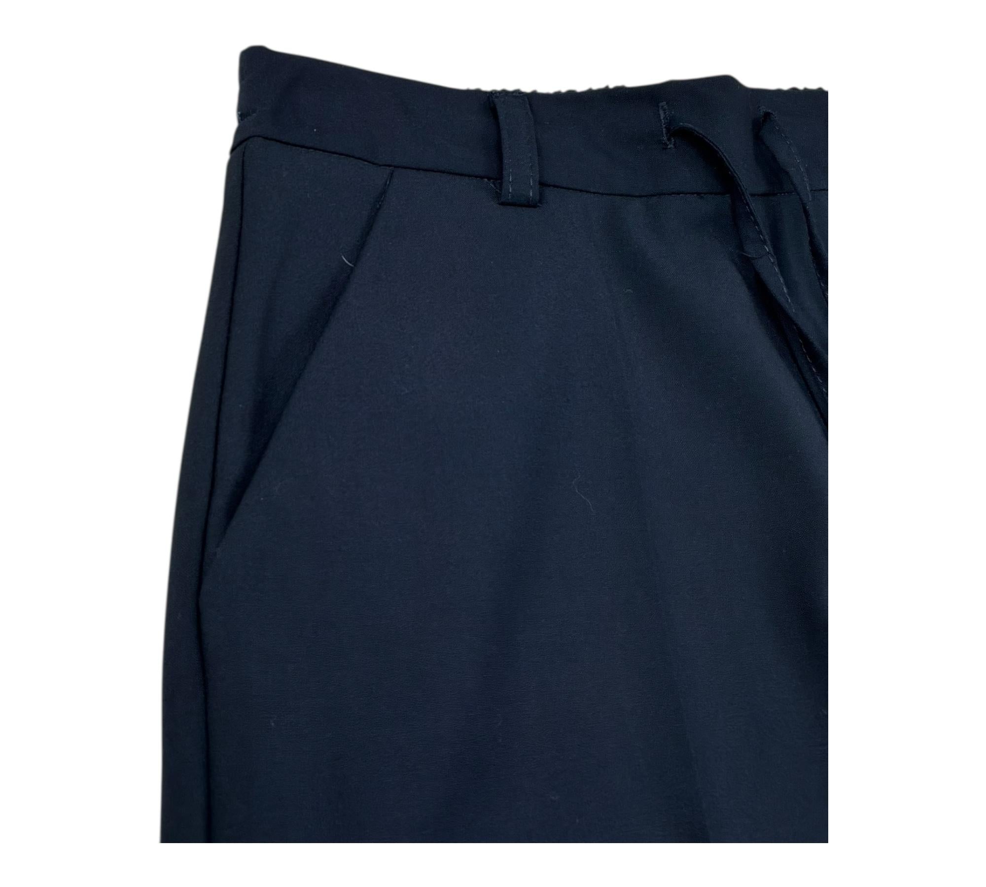 Paolo Pecora Pantalone Tinta Unita con Elastico In Vita per Bambino PP4220 BLU PAOLO PECORA 