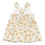 Moschino Abito Tinta Unita con Stampa per Bambina MDV0C1 BIANCO MOSCHINO 