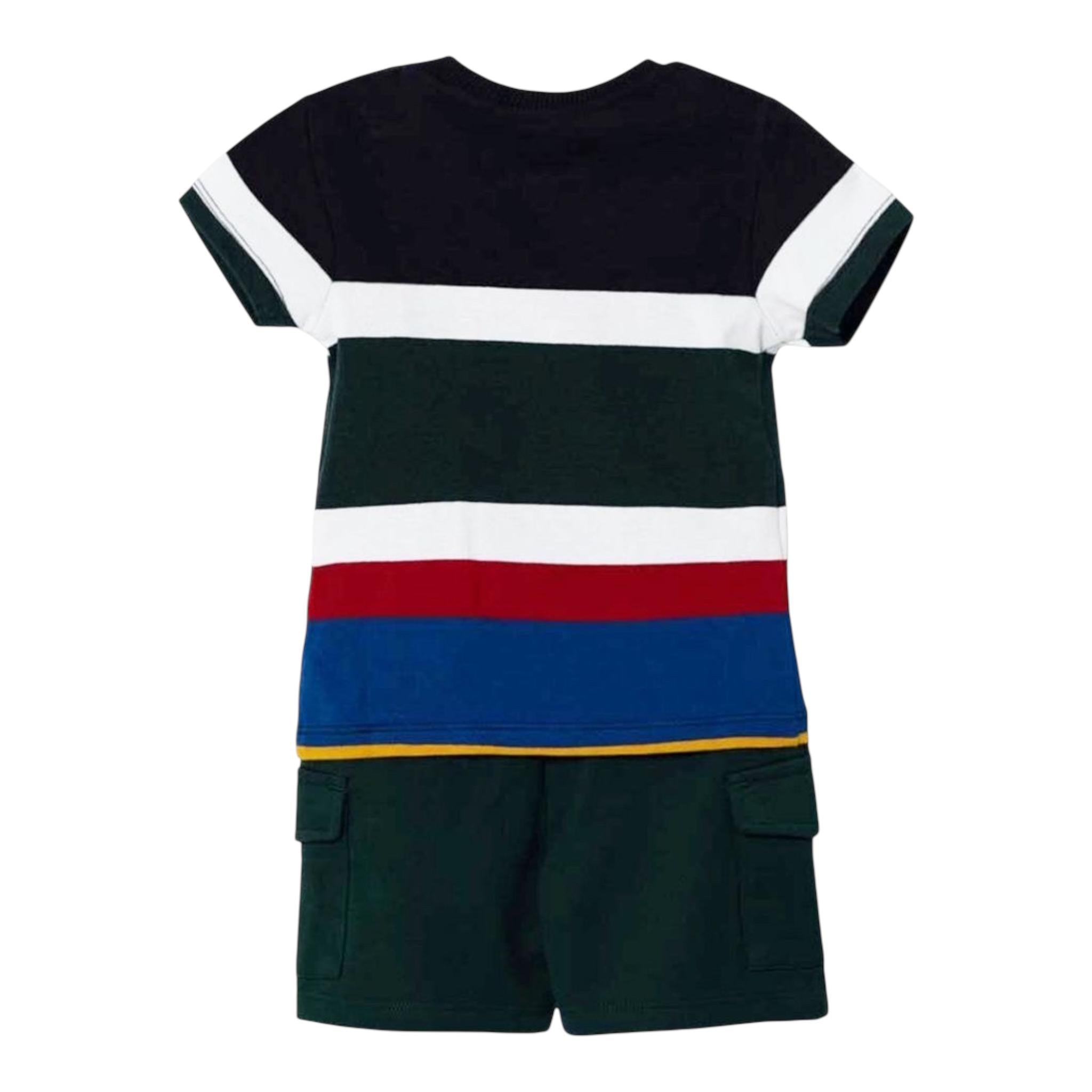 Guess Completo 2 Pezzi T-Shirt -Bermuda per Neonato I4RG07KC334 VERDE GUESS 