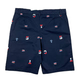 Chicco Bermuda Tinta Unita Cn Stampa In Contrasto Blu Per Bambino