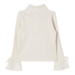 LIU JO maglia collo alto tinta unita Panna per Bambina KF4094X PANNA LIU JO 