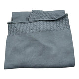 Wedoble Coperta Tinta Unita con Trafori per Neonato V2503306A PETROLIO WEDOBLE 
