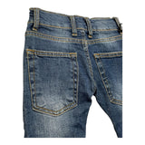 ALEXANDER KIM 47 jeans tinta unia con girovita regolabile Blu per Bambino J-TWIST BLU ALEXANDER KIM 47 