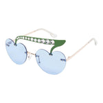 Monnalisa Occhiali Tinta Unita con Ciliegie per Bambina 19E081 BLU MONNALISA 