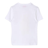 Diesel T-Shirt Girocollo tinta unita con Stampa Bianco per Bambino J02033X BIANCO DIESEL 