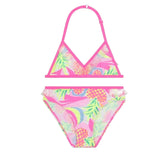Billieblush Costume 2Pz Triangolo-Slip Tinta Unita Rosa per Bambina