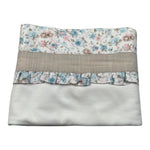 Baby Vip Coperta Tinta Unita con Stampe per Neonata T1325 BIANCO BABY VIP 