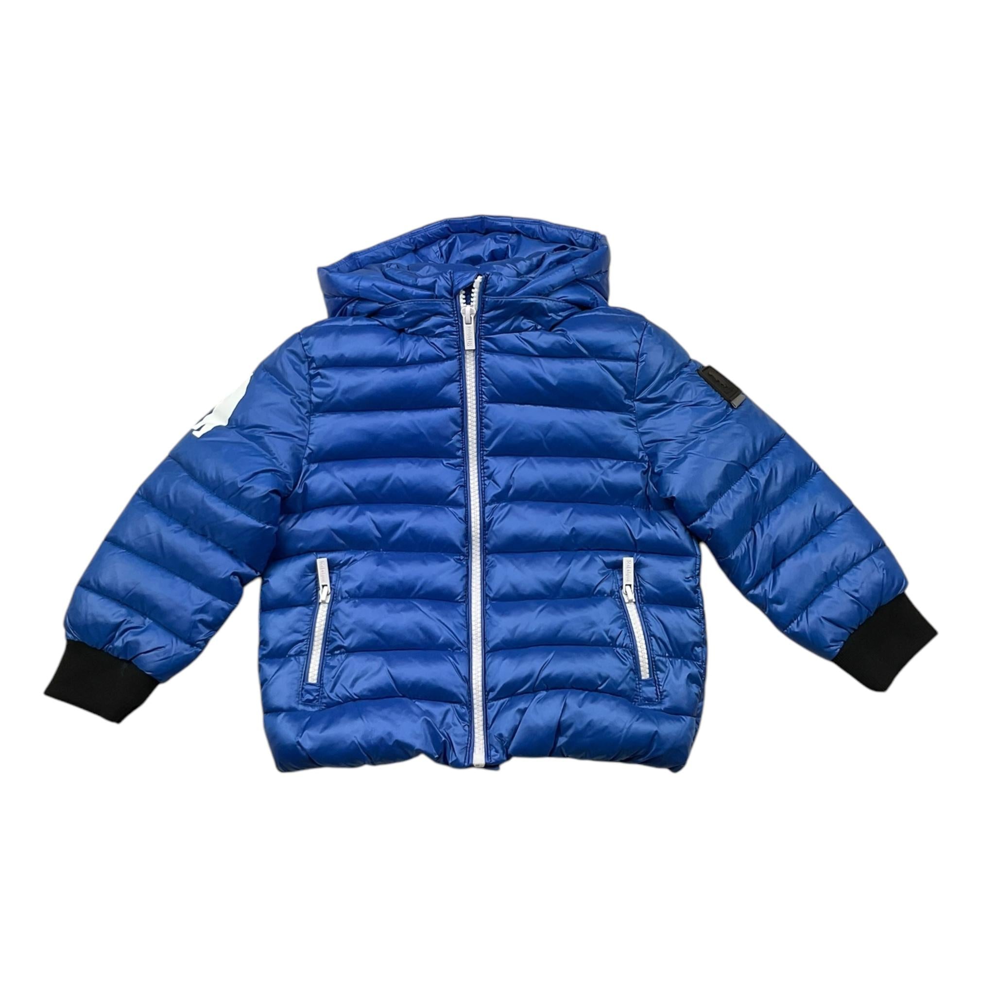 REFRIGUE giubbino tinta unita con cappuccio  Blu per Bambino 2871O00003 BLU REFRIGUE 