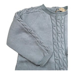 Wedoble Tutina Manica Lunga Tinta Unita per Neonato V2503346A AZZURRO WEDOBLE 