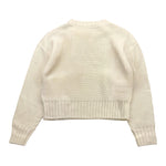 PATRIZIA PEPE maglia girocollo tinta unita Panna per Bambina 7K0049X PANNA PATRIZIA PEPE 