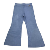 Liu Jo Pantalone Tinta Unita Modello Zampa per Bambina KA5027 AZZURRO LIU JO 