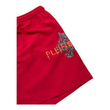 Plein Sport Swim Costume Tinta Unita con Logo per Bambino PS25KBBM02 ROSSO PLEIN SPORT SWIM 