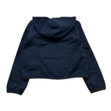 K-Way Giubbino Tinta Unita con Zip E Cappuccio per Bambino K4133FW BLU K-WAY 