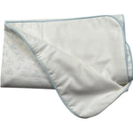 Trussardi Coperta Tinta Unita con Stampe per Neonato TLP26004CE BIANCO TRUSSARDI 