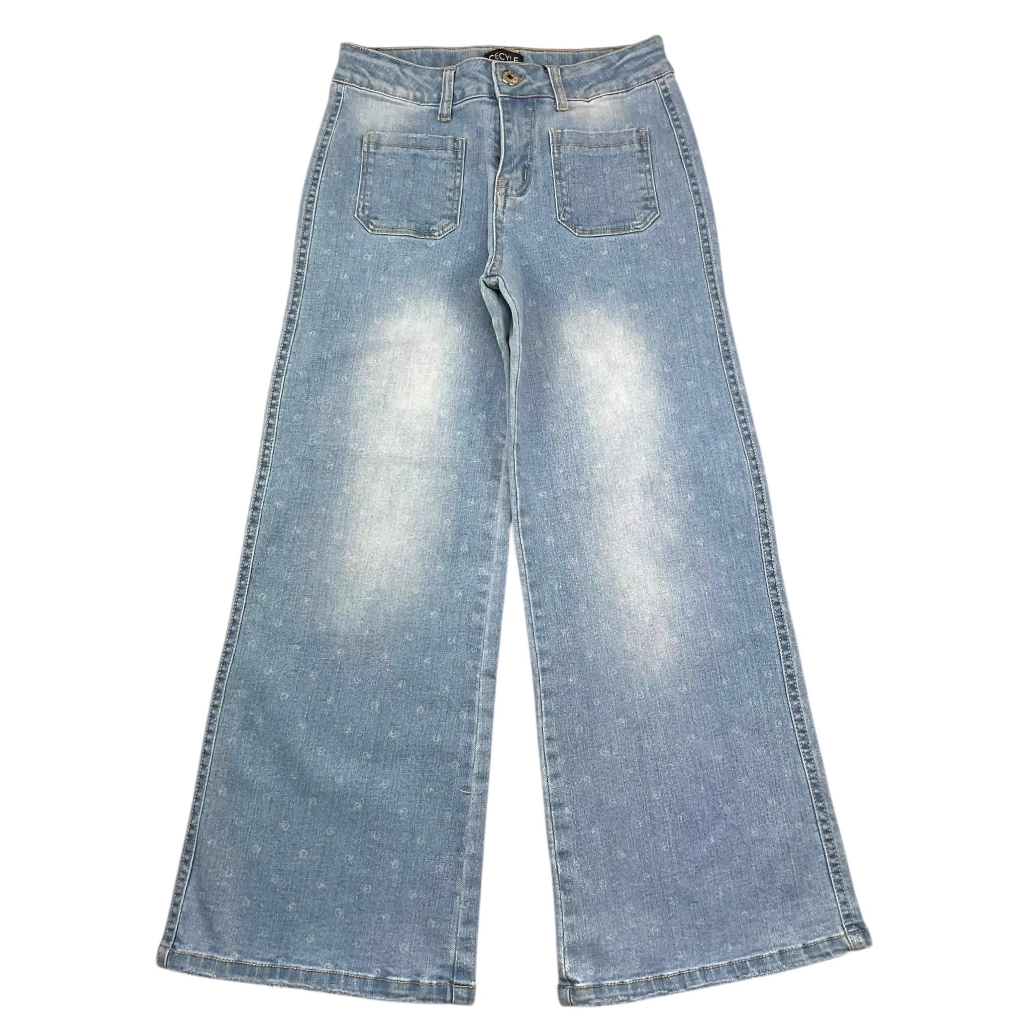 YOURS jeans tinta unita modello palazzo Azzurro per Bambina BY1888 AZZURRO YOURS 