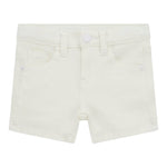 Guess Bermuda Tinta Unita con Girovita Regolabile per Neonato K4RD07WE620 BIANCO GUESS 