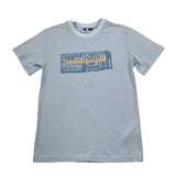 Refrigiwear T-Shirt Girocollo Tinta Unita con Stampa per Bambino 140TRMJS25 AZZURRO REFRIGIWEAR 