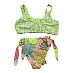 F**K Costume 2 Pezzi Slip-Fascia per Neonata FJ25G1D02UAX20 VERDE F**K 