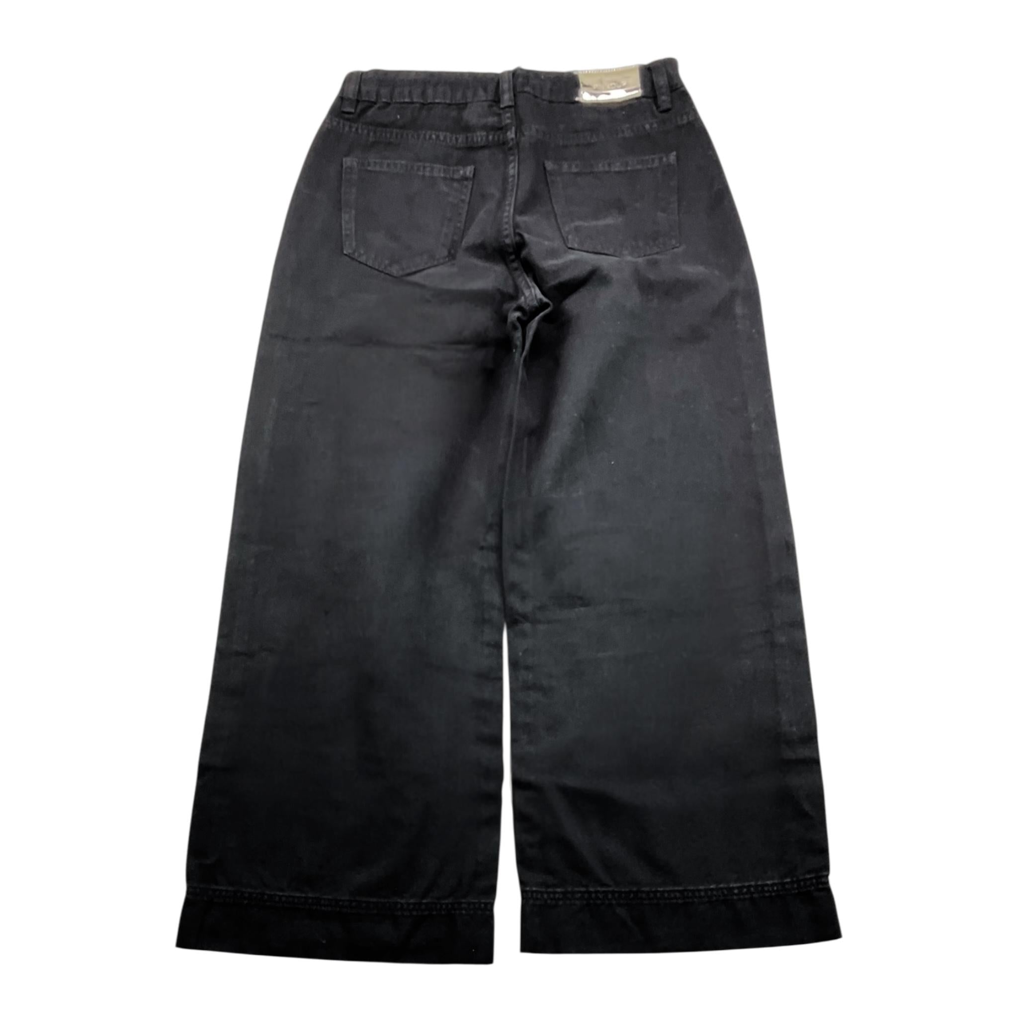 PINKO pantalone tinta unita con girovita regolabile Nero per Bambina F4PIJGDP113 NERO PINKO 