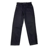 JOHN RICHMOND pantalone tinta unita con girovita regolabile Nero per Bambino RBA25041JE NERO JOHN RICHMOND 
