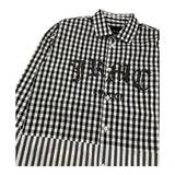 JOHN RICHMOND camicia manica lunga fantasia quadri Bianco/nero per Bambino RBA25033CA BIANCO/NERO JOHN RICHMOND 