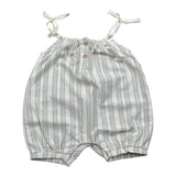 Lalalu' Pagliaccetto Tinta Unita con Fantasia A Righe per Neonato SLTL15P PANNA LALALU' 