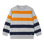 MAYORAL maglia tinta unita con fantasia a righe Grigio per Bambino 4338 GRIGIO MAYORAL 
