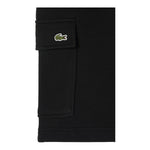 Lacoste Bermuda Tinta Unita con Elastico In Vita per Bambino GJ7372 NERO LACOSTE 