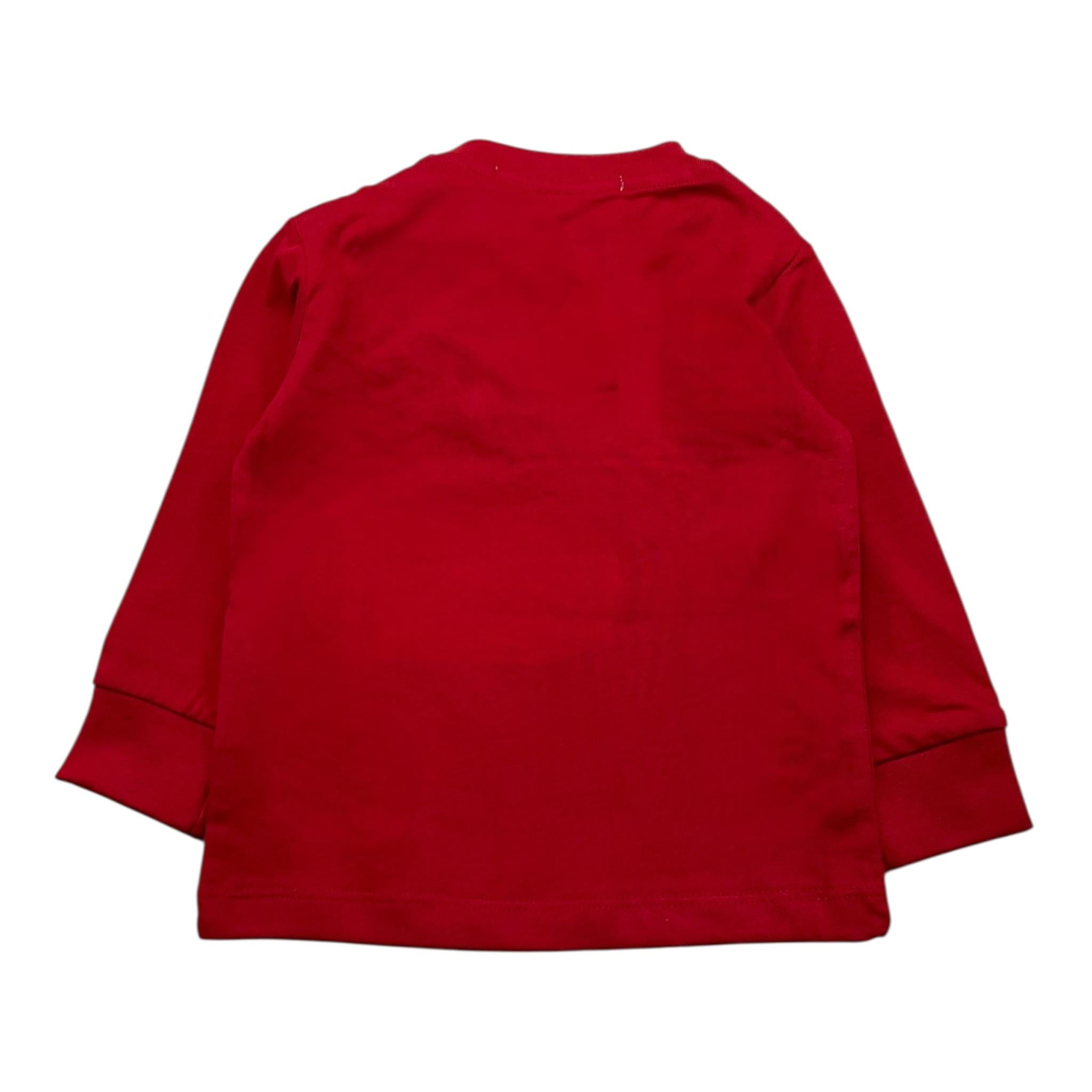 CESARE PACIOTTI shirt girocollo tinta unita con stampa Rosso per Neonato TSP5308BN ROSSO CESARE PACIOTTI 