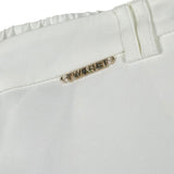 Twinset Pantalone A Palazzo Tinta Unita per Bambina 251GJ2QN8 BIANCO TWINSET 