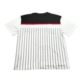 John Richmond T-Shirt Bicolore con Fantasia A Righe per Bambino RBP26129TS NERO/BIANCO JOHN RICHMOND 