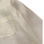 J.O. Milano Camicia Tinta Unita con Colletto Coreano per Bambino 376ZS PANNA J.O. MILANO 