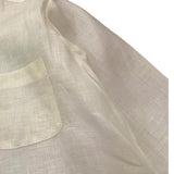 J.O. Milano Camicia Tinta Unita con Colletto Coreano per Bambino 376ZS PANNA J.O. MILANO 