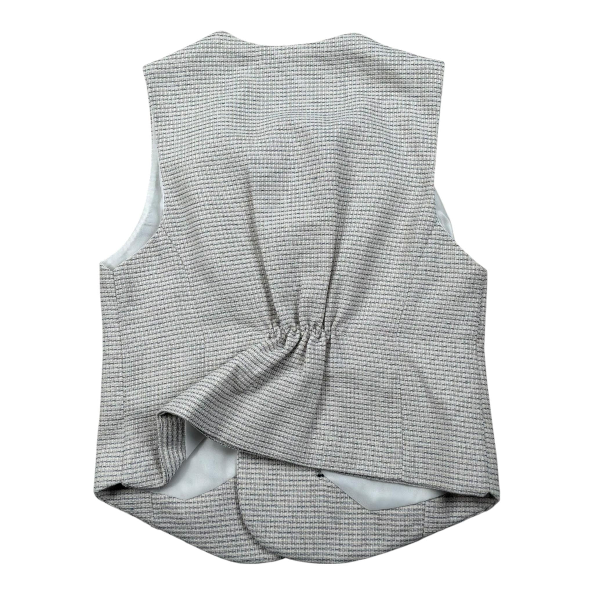 Emanuel Pris Gilet Tinta Unita con Microfantasia per Bambino EPC2088B BEIGE EMANUEL PRIS 