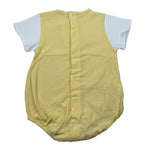 Calamaro Pagliaccetto Bicolore Mezza Manica per Neonato 32330 BIANCO/GIALLO CALAMARO 