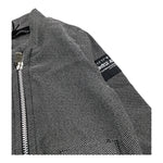 DANIELE ALESSANDRINI felpa tinta unita con zip Nero per Neonato 1291F00076 NERO DANIELE ALESSANDRINI 